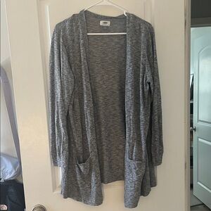 Old Navy Heather Gray Women's Cardigan